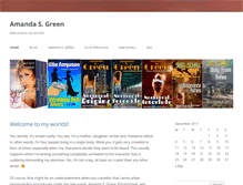 Tablet Screenshot of amandasgreen.com